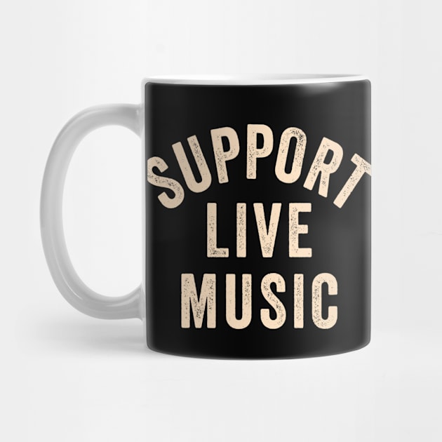 Support Live Music, Concert Festival, Musicians Music Lovers by SilverLake